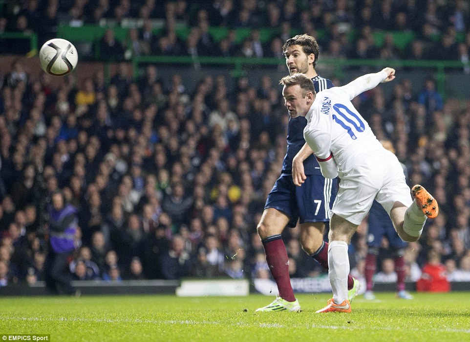 وین رونی|اسکاتلند 1 - 3 انگلستان /  دیدار دوستانه