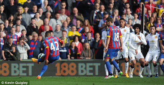 جیسون پانچئون|کریستال پالاس 1 - 2 منچستر یونایتد / لیگ جزیره