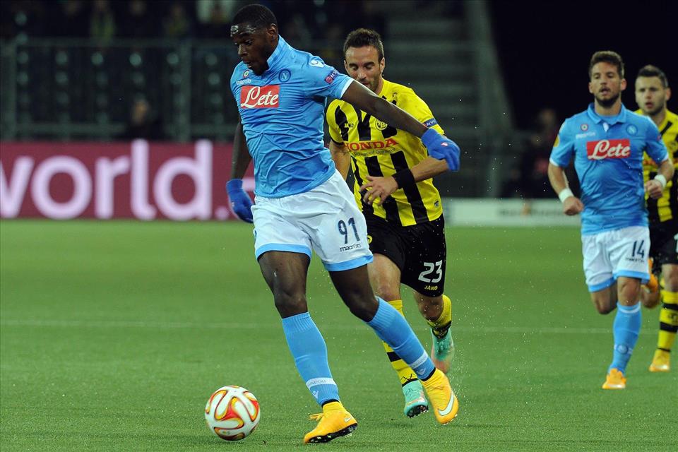 دوان زاپاتا|یانگ بویز 2 - 0 ناپولی / لیگ اروپا