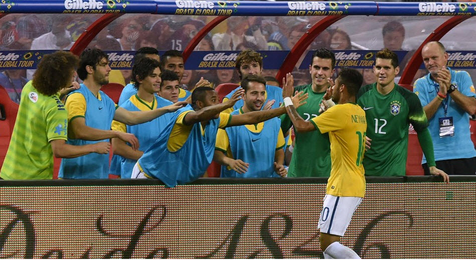 نیمار|ژاپن 0-4 برزیل / دیدار دوستانه