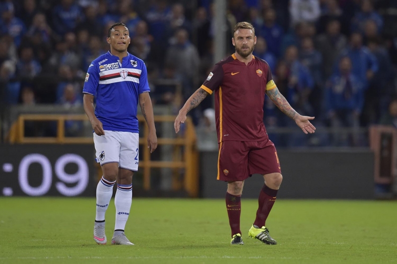 دانیله د روسی|سامپدوریا 2 - 1 رم / سری آ