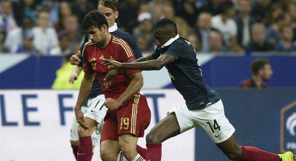 دیگو کوستا - بلیس ماتویدی|فرانسه 1-0 اسپانیا / دیدار دوستانه