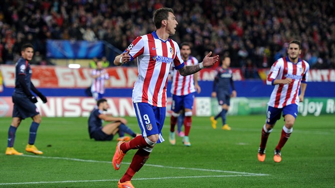 ماريو ماندزوکیچ|اتلتیکو مادرید 4 - 0 المپیاکوس / لیگ قهرمانان