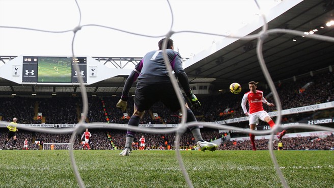 مسوت اوزیل|تاتنهام 2 - 1 آرسنال / لیگ جزیره