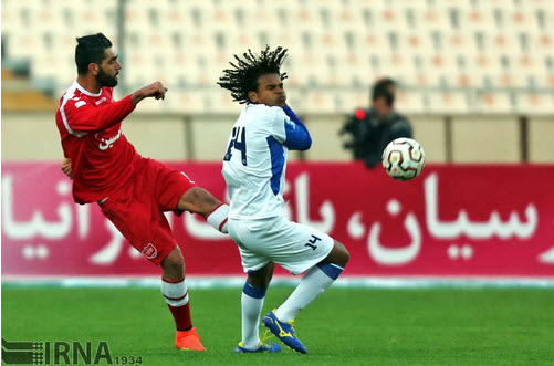 رضا حقیقی‌|پرسپولیس تهران 2 - 2 گسترش فولاد تبریز / لیگ برتر