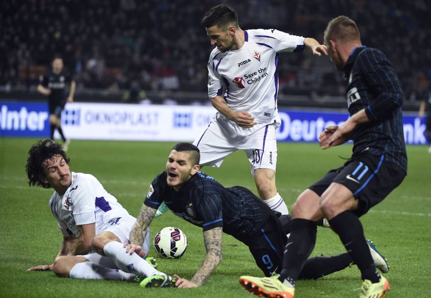 مائورو ایکاردی|اینترمیلان 0 - 1 فیورنتینا / سری آ