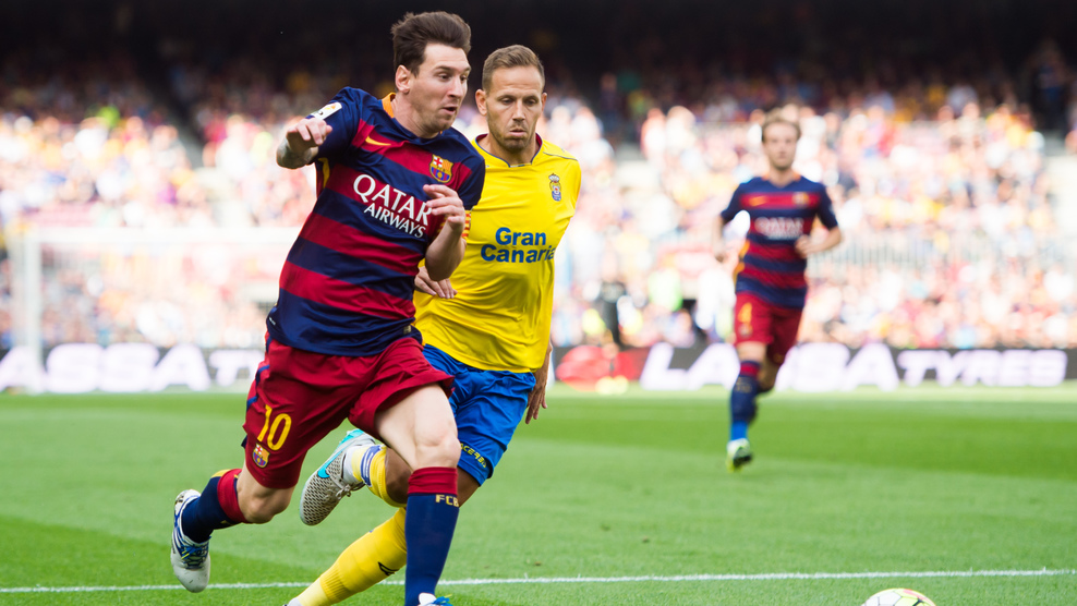 لیونل مسی|بارسلونا 2 - 1 لاس پالماس / لالیگا