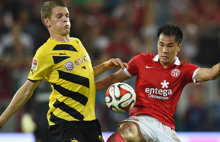 شينجي اوكازاكي|ماینتس 2-0 دورتموند / بوندسلیگا