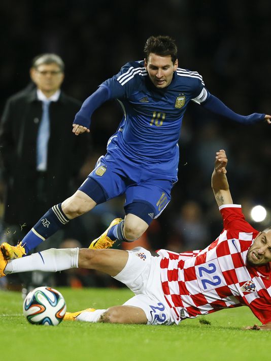 لیونل مسی|آرژانتین 2 - 1 کرواسی / دیدار دوستانه