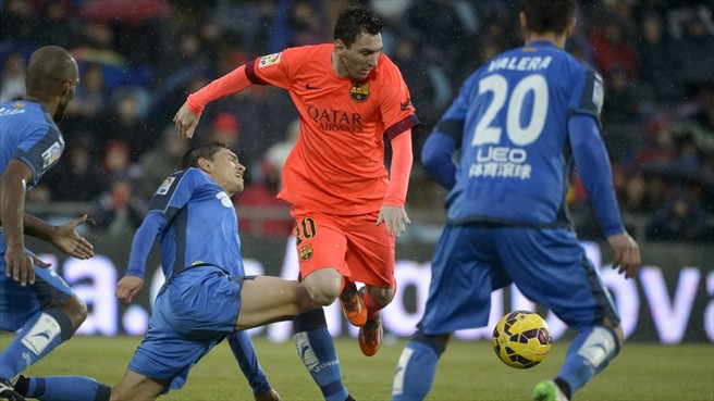 لیونل مسی|ختافه 0 - 0 بارسلونا / لالیگا