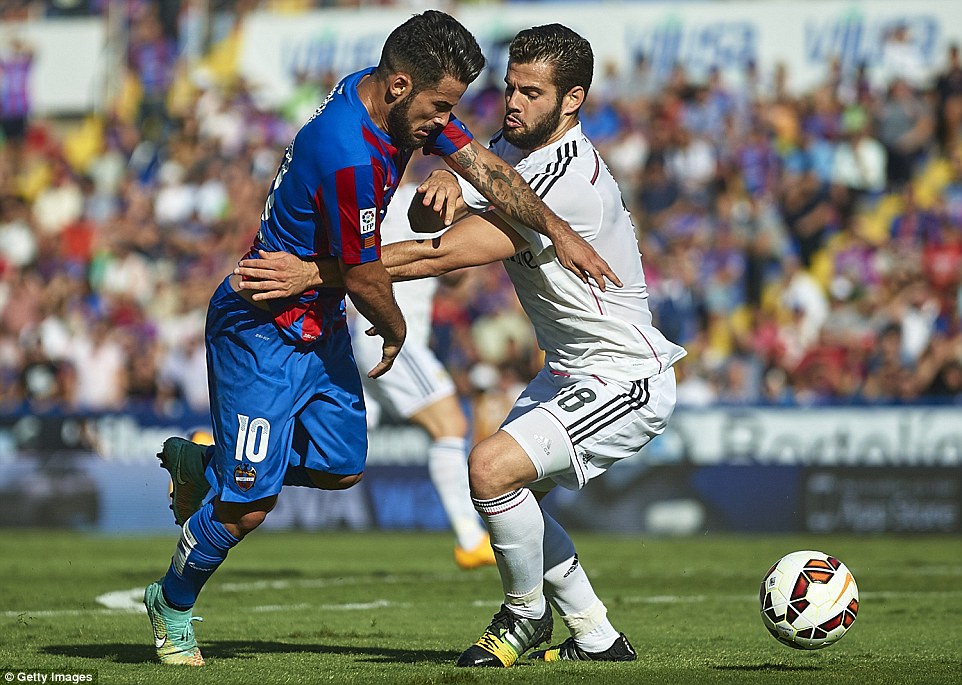 ناچو|لوانته 0 - 5 رئال مادرید / لالیگا