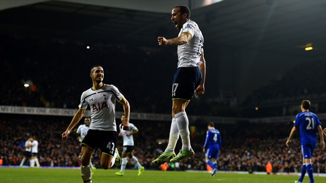 آندروس تاوْسِند|تاتنهام 5 - 3 چلسی / لیگ جزیره