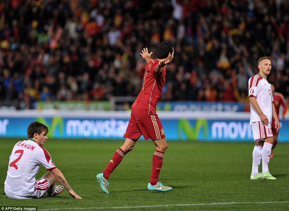 سرخیو بوسکتس|اسپانیا 3 - 0 بلاروس / مقدماتی جام ملت های اروپا