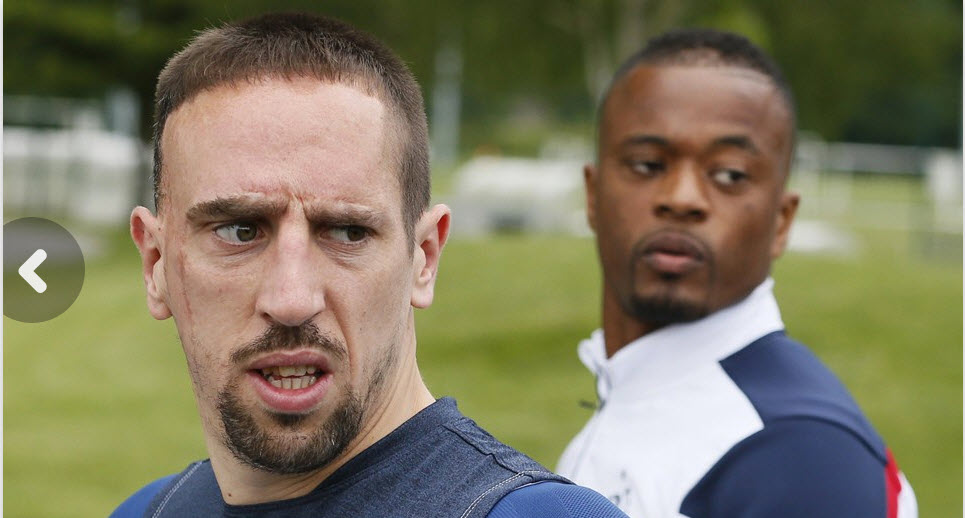 پاتریس اورا -  ریبری|تمرین تیم ملی فرانسه