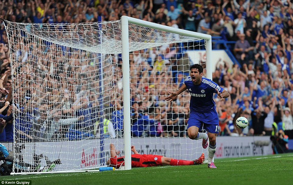 دیگو کاستا|چلسی 2-0 لستر سیتی / لیگ جزیره