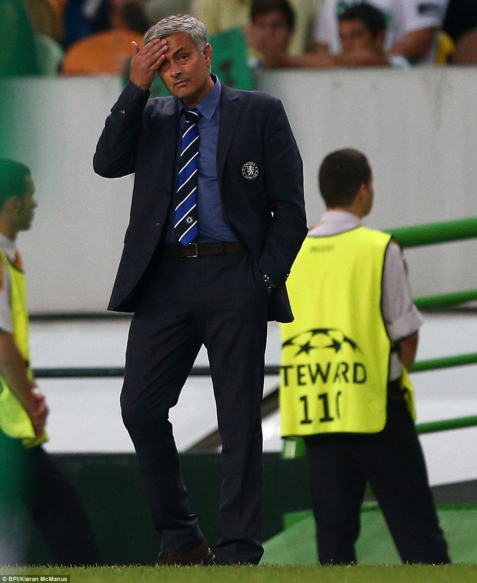 خوزه مورینیو|اسپورنینگ لیسبون 0-1 چلسی / لیگ قهرمانان