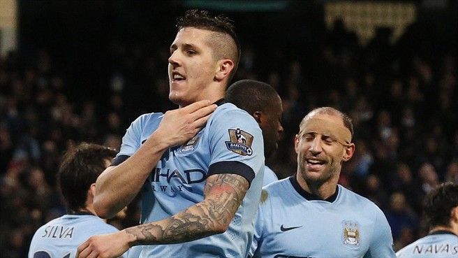 استفان یووتیچ|منچستر سیتی 3 - 2 ساندرلند / لیگ جزیره