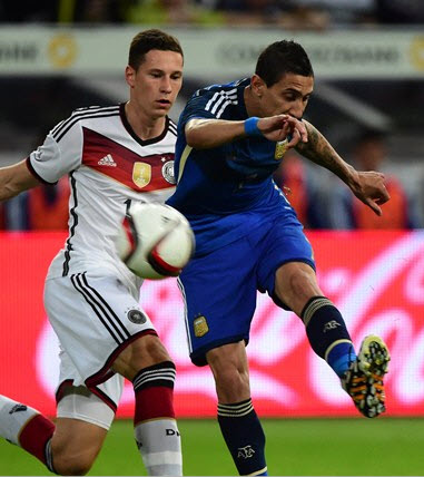 دی ماریا - جولیان دراکسلر|آلمان 2-4 آرژانتین / دیدار دوستانه