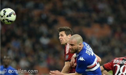 ماتيا دسترو|میلان 1 - 1 سامپدوریا / سری آ