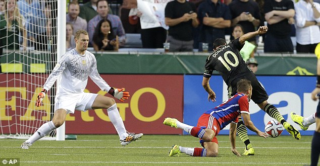 بایرن مونیخ|ستارگان ام ال اس 2-1 بایرن مونیخ / دیدار دوستانه