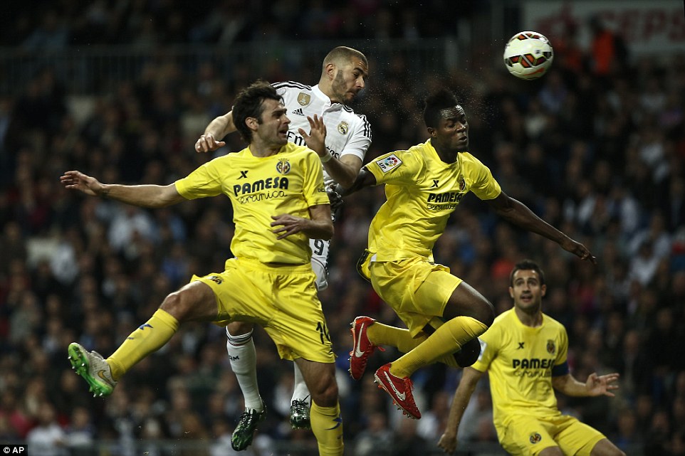 کریم بنزما|رئال مادرید 1 - 1 ویارئال / لالیگا