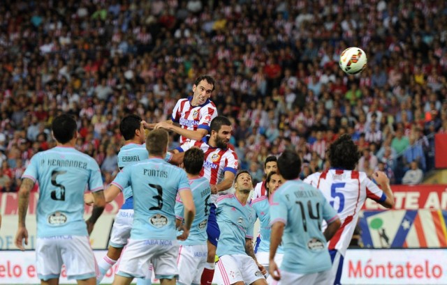 دیگو گودین|آتلتیکو مادرید 2-2 سلتاویگو / لالیگا