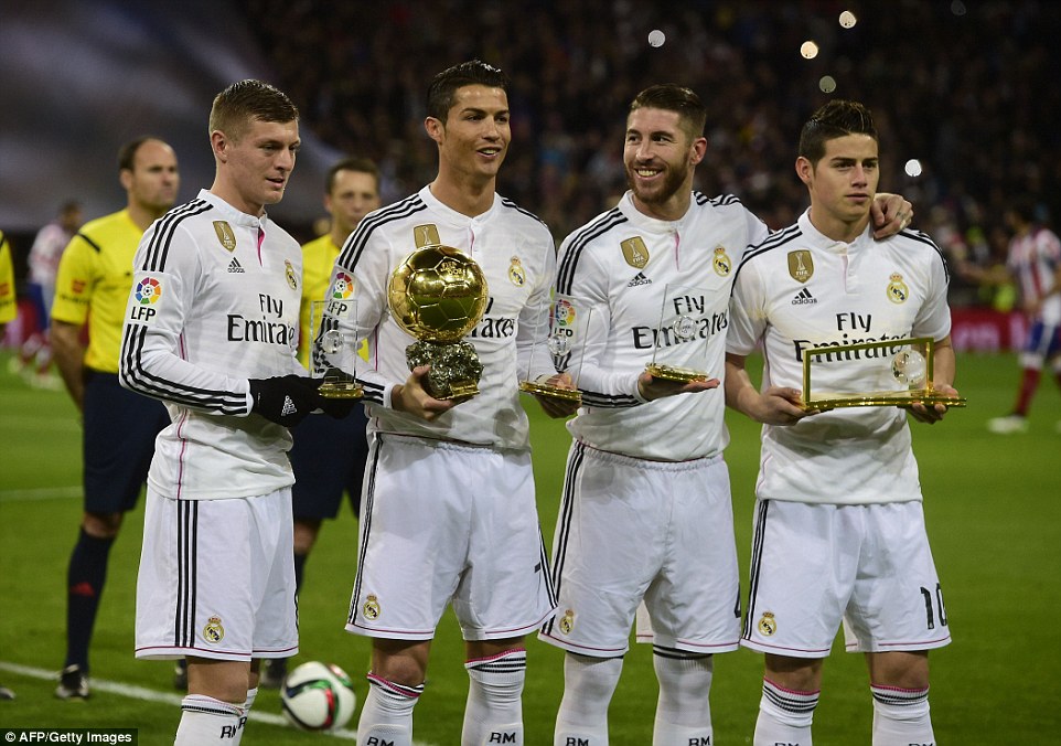 سرخیو راموس - رونالدو - خامس - کروس|رئال مادرید 2 - 2 اتلتیکو مادرید / جام حذفی اسپانیا