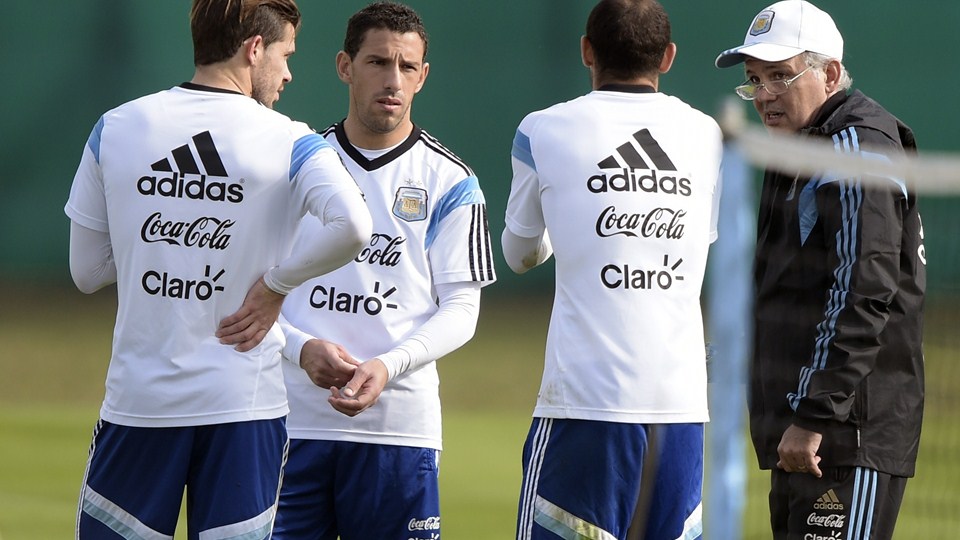 ماسکرانو - گاگو - ماکسی ملیانو رودریگز|تمرین تیم ملی آرژانتین
