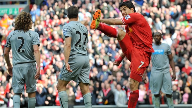 لوئیس سوارز|لیورپول 2-1 نیوکاسل