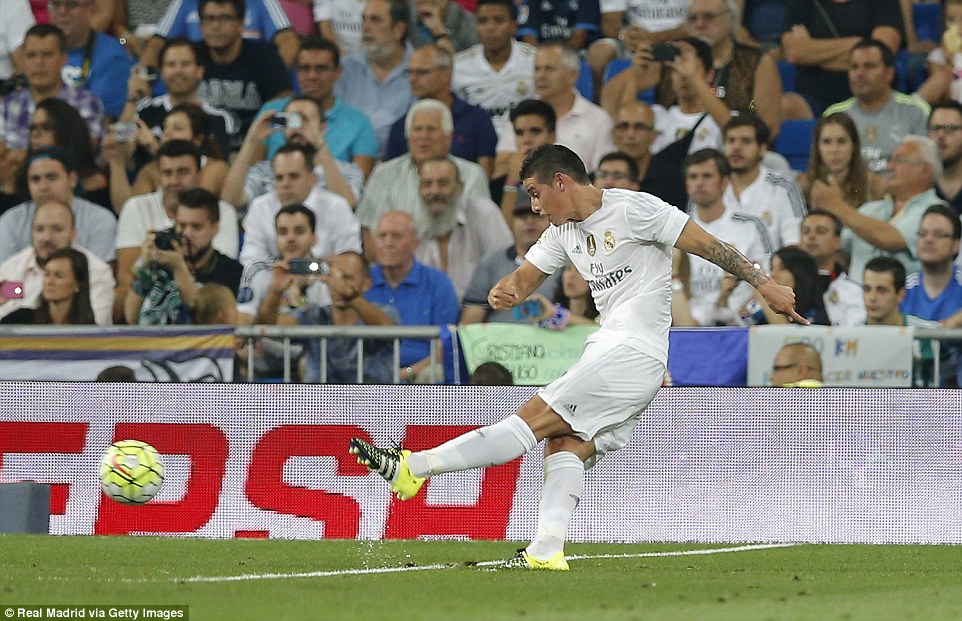 جیمز رودریگز|رئال مادرید 5 - 0 رئال بتیس / لالیگا