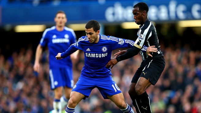 ادن هازرد|چلسی 2 - 0 نیوکاسل / لیگ جزیره