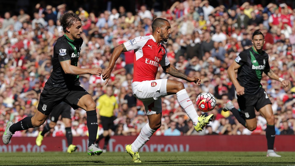 تئو ولكات|آرسنال 2 - 0 استوک سیتی / لیگ جزیره