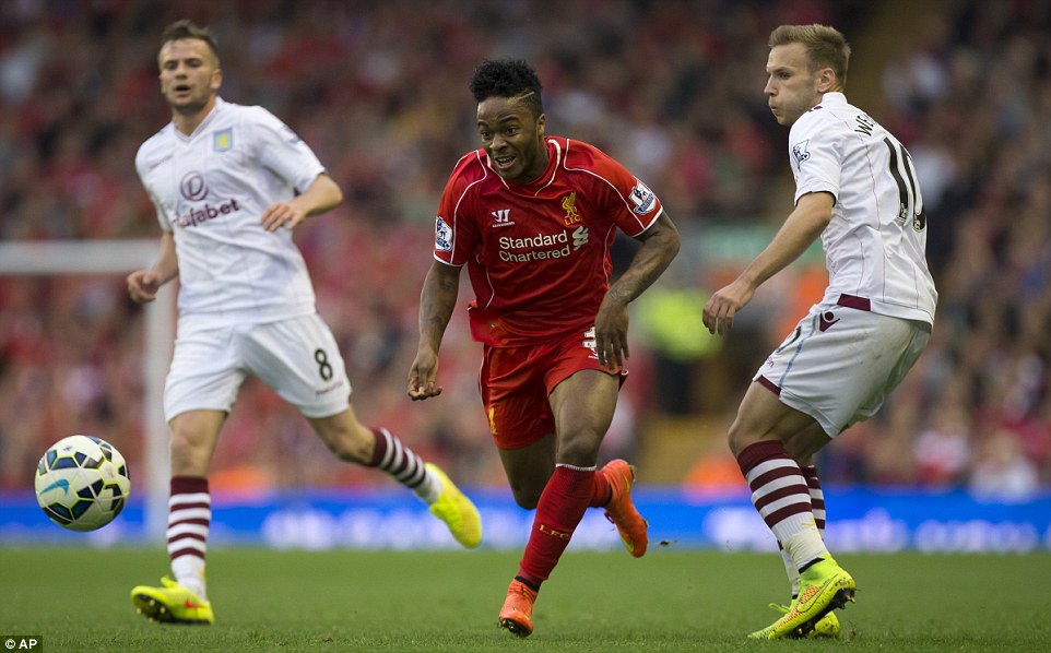 رحيم استرلینگ|لیورپول 0-1 استون ویلا / لیگ جزیره