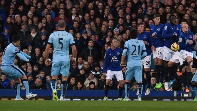 سمیر نصری|اورتون 1 - 1 منچستر سیتی / لیگ جزیره