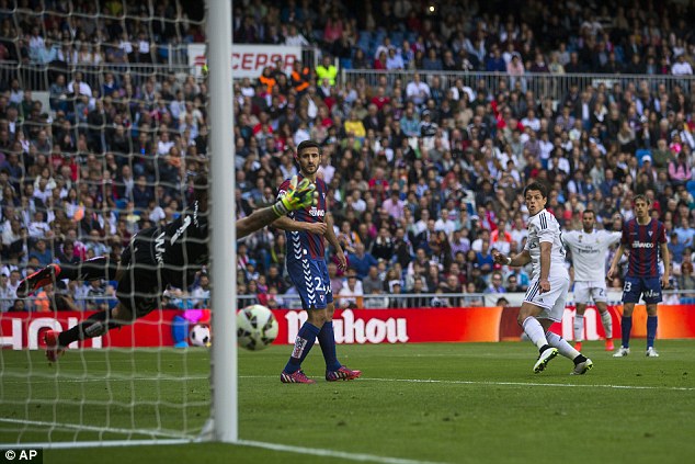خاویر هرناندز|رئال مادرید 3 - 0 اِیبار / لالیگا