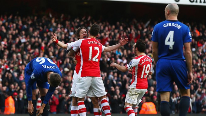 توماس روسیچکی|آرسنال 2 - 0 اورتون / لیگ جزیره