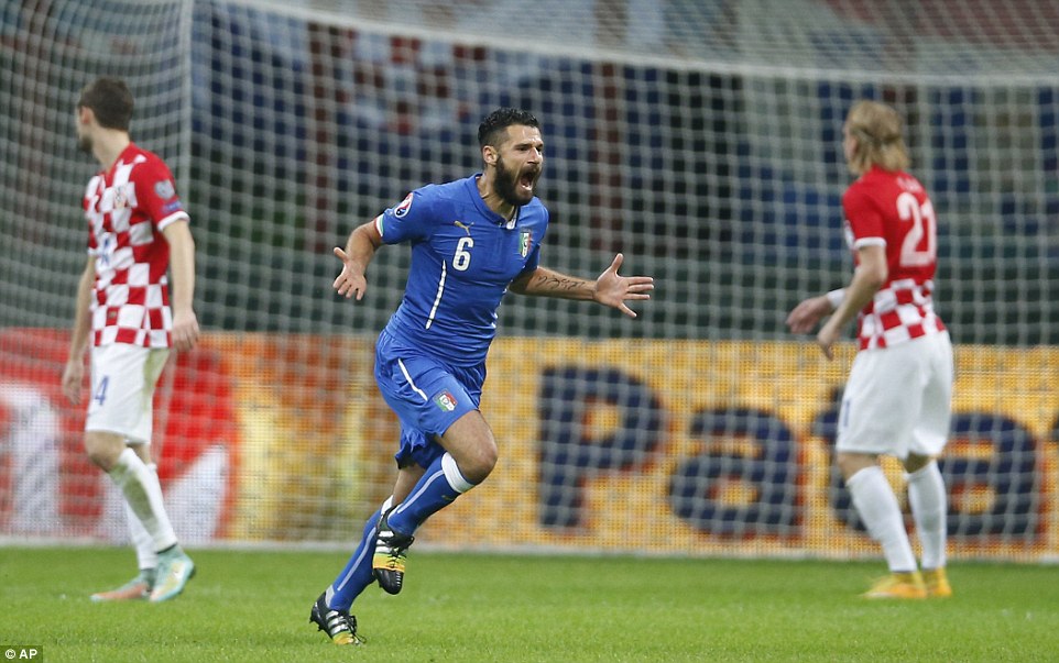 آنتونیو کاندروا|ایتالیا 1 - 1 کرواسی / مقدماتی جام ملت های اروپا