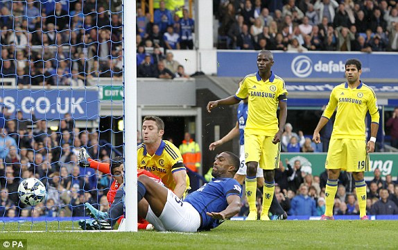 سیلواین دیستین|اورتون 3-6 چلسی / لیگ جزیره