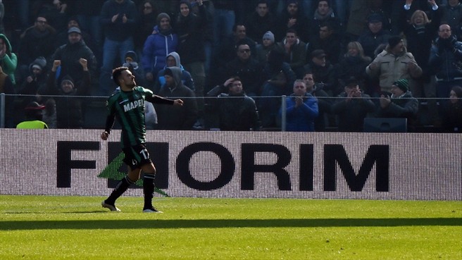 نیکولا سَنسِن|ساسوئولو 3 - 1 اینترمیلان / سری آ