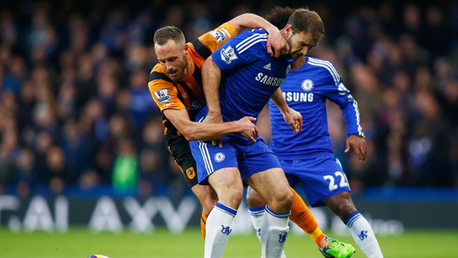 برانیسلاف ایوانوویچ|چلسی 2 - 0 هال سیتی / لیگ جزیره