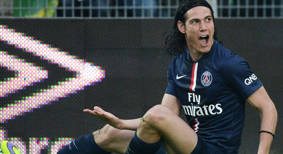 ادینسون کاوانی|نانت 0 - 2 پاریس سن ژرمن / لوشامپبونه