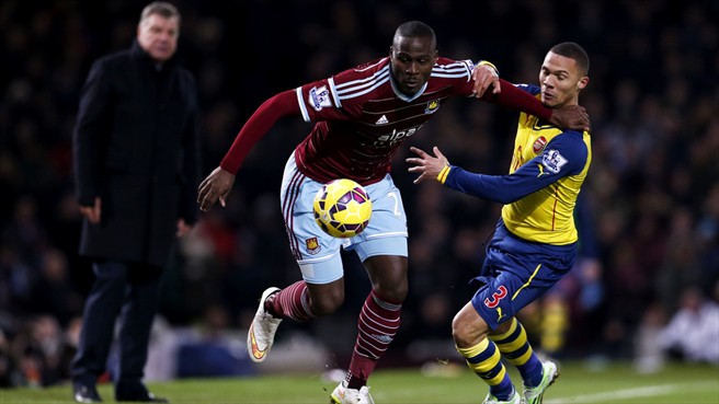 كيران گیبس|وستهام 1 - 2 آرسنال / لیگ جزیره