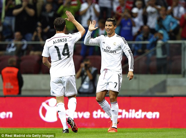 ژابی آلونسو|فیورنتینا 2-1 رئال مادرید / دیار دوستانه