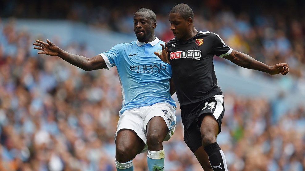 یحیی توره|منچستر سیتی 2 - 0 واتفورد / لیگ جزیره