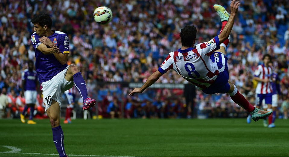 رائول گارسیا|اتلتیکو مادرید 2 - 0 اسپانیول / لالیگا