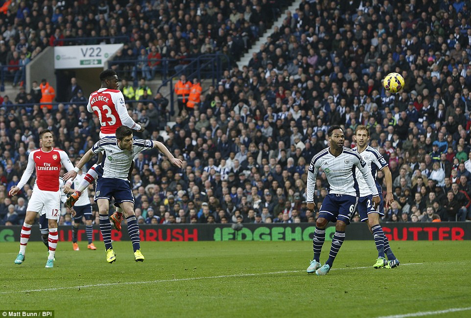 دنی ولبک|وست برومویچ 0 - 1 آرسنال / لیگ جزیره