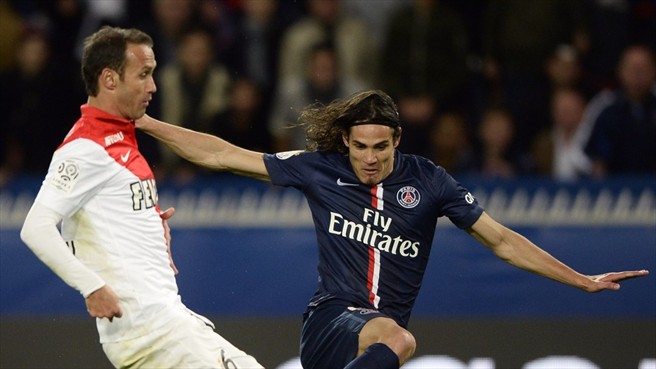 ادینسون کاوانی - ریکاردو کاروالیو|پاری سن ژرمن 1-1 موناکو / لوشامپینو