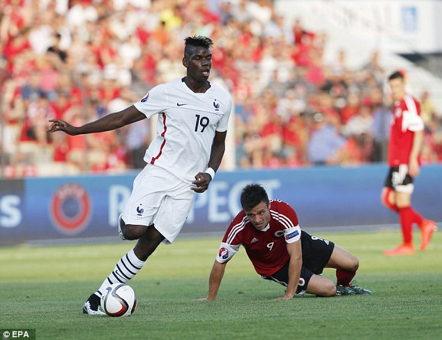 پل پوگبا|آلبانی 1 - 0 فرانسه / دیدار دوستانه