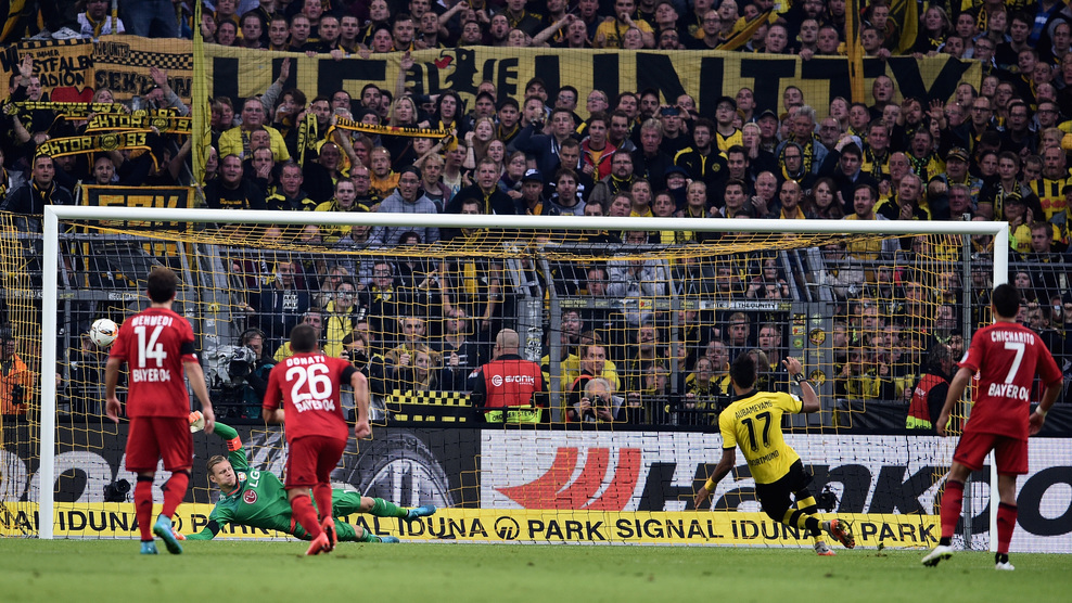 پیر امریک اوباميانگ|بوروسيا دورتموند 3 - 0 باير لوركوزن / بوندسلیگا / گزارش تصویری