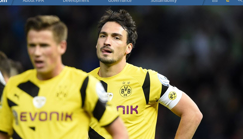 مت هوملس|بوروسيا دورتموند 1 - 3 وولفسبورگ / جام حذفی